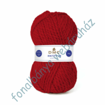 DMC Knitty10 Extra Value kötőfonal - sötét piros # 833