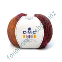   DMC Shine kötőfonal - piros-narancs-barna  # DMC-S-142
