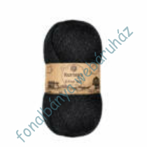   Kartopu Melange Wool kötőfonal - fekete  # K940