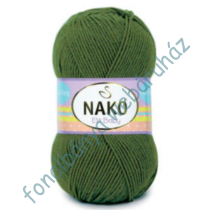     Nako Elit Baby kötőfonal - sötét zöld  # 10665