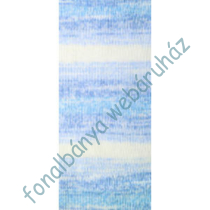   Nako Elit Baby Mini Batik kötőfonal - kék-fehér  # 32459