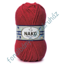   Nako Mohair Delicate Bulky kötőfonal - sötét piros  # 1174