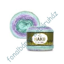   Nako Peru color kötőfonal - lila-zöld-türkiz  # 32415