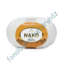   Nako Peru kötőfonal - fehér  # 208