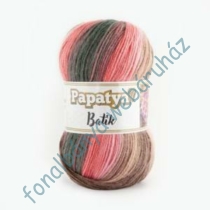   Papatya Batik kötőfonal - szürke-rózsaszín-barna  # 27
