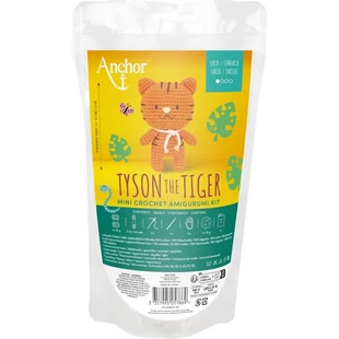   Anchor Amigurumi mini Kit - Tyson a tigris # A28C01-XS