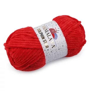   Himalaya Dolphin Star zsenília - piros csillogó # H92118