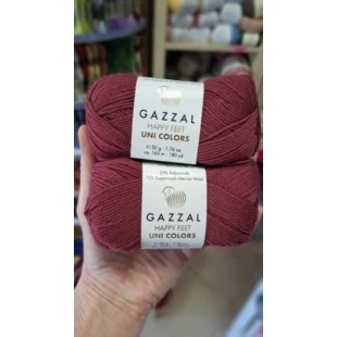   Gazzal Happy Feet zoknifonal - bordo # GHFU3568