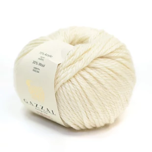   Gazzal Viking kötőfonal - krém fehér  # GV-4001