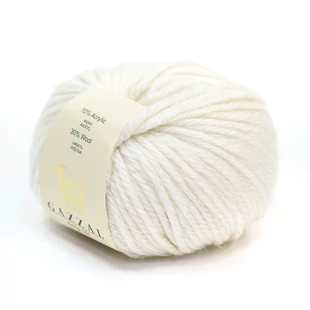   Gazzal Viking kötőfonal - fehér  # GV-4009