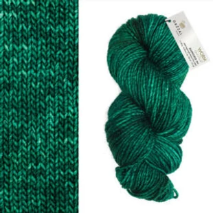   Gazzal Worm - kézzel festett fonal - 3861 - Emerald # GW-3861