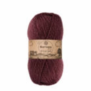   Kartopu Melange Wool kötőfonal - padlizsán  # K1707