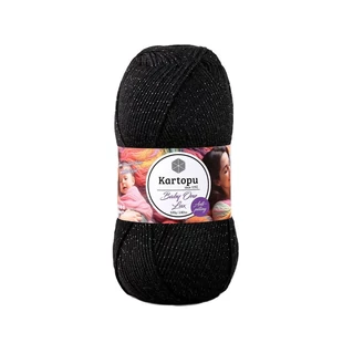   Kartopu Baby One Lux - fekete csillogó # KBOL-940si