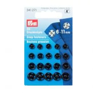   Patent fém - fekete # Prym-341271