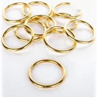   Fém karika 20 mm - arany   # KK-R20001-GO