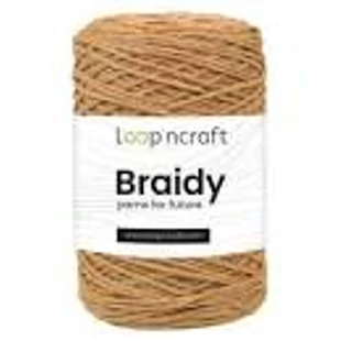   Loop'n Craft Braidy zsinórfonal - fahéj # LCB08