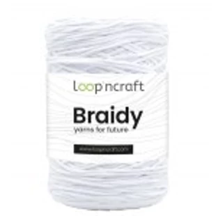   Loop'n Craft Braidy zsinórfonal - fehér # LCB02