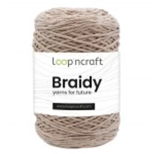   Loop'n Craft Braidy zsinórfonal - drapp # LCB07