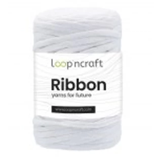   Loop'n Craft Ribbon szalagfonal - fehér # LCR2