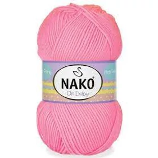   Nako Elit Baby - pink rózsa # NEB-12382