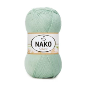   Nako Solare kötő- és horgolófonal - almazöld  # 10331
