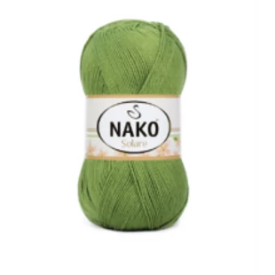   Nako Solare kötő- és horgolófonal - zöld  # 11247