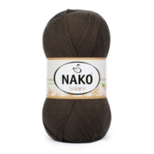   Nako Solare kötő- és horgolófonal - barna  # 2316