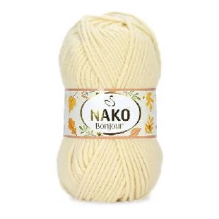   Nako Bonjour kötőfonal - krém # N-B-23688