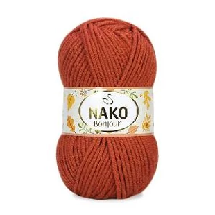   Nako Bonjour kötőfonal - rozsda # N-B-6667