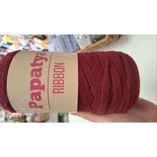   Papatya Ribbon szalagfonal - bordó  # 2127