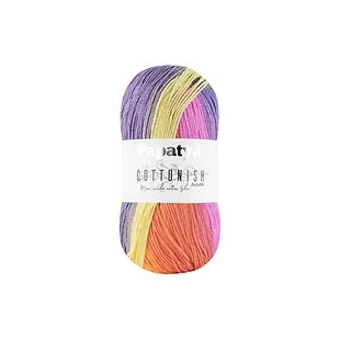   Papatya Cottonish - sárga-barack-rózsa-lila # PC01