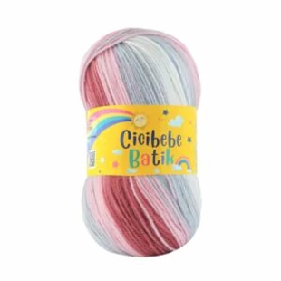   Cicibebe Batik kötőfonal - szivárvány - # 53