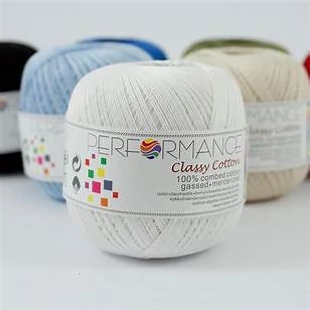   Performance Classy Cotton horgolófonal 50 gr - fehér  # PerfCC-2