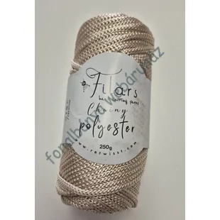   Retwisst Filars XL Polyester makramé és zsinórfonal 4 mm - világos, bézs arany # RT-F-XL-018