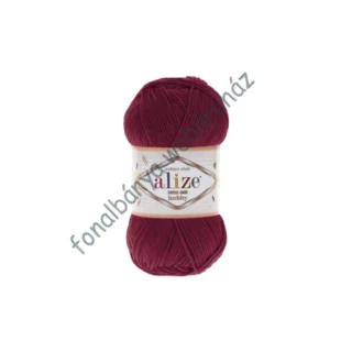  ! Kifutó termék ! Alize Cotton Gold hobby kötőfonal - bordó  # 390