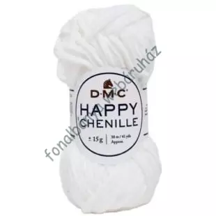   DMC Happy Chenille fonal - fehér  # 20