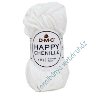   DMC Happy Chenille fonal - fehér  # 20