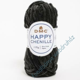   DMC Happy Chenille fonal - fekete  # 22