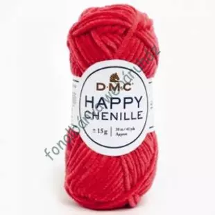   DMC Happy Chenille fonal - piros  # 34