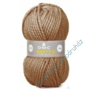   DMC Knitty10 Extra Value kötőfonal - kávé barna  # 927