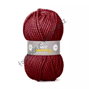   DMC Knitty10 Extra Value kötőfonal - bordó  # 841