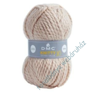   DMC Knitty10 Extra Value kötőfonal - bézs  # 936