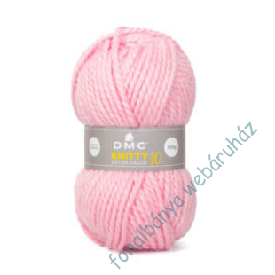   DMC Knitty10 Extra Value kötőfonal - rózsaszín  # 958
