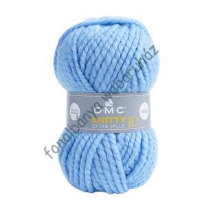   DMC Knitty10 Extra Value kötőfonal - világos kék  # 969