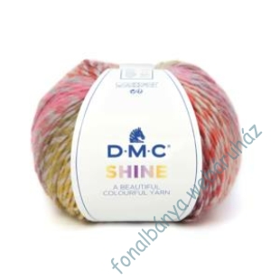   DMC Shine kötőfonal - sárga-bézs-piros-rózsa  # DMC-S-130