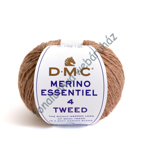   DMC Merino Essentiel 4 Tweed kötőfonal - sötét bézs  # DMC-MET-910