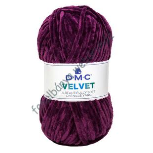   DMC Velvet kötőfonal - püspöklila  # DMC_V_007