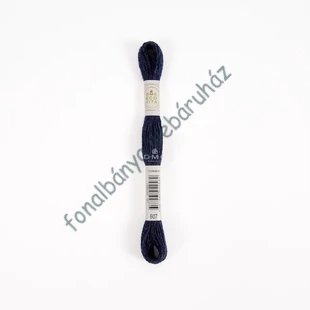   DMC ECO Vita Organic gyapjú hímzőfonal - sötét farmer # DMC-ECO-V-607