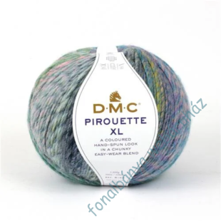 Kép 1/4 -   DMC Pirouette XL - multicolor - türkiz kék-zöld-lila-rózsa # DMCPXL-1102