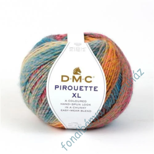 Kép 1/4 -   DMC Pirouette XL - multicolor - türkiz kékek-zöldek-pink-sárga-lila # DMCPXL-1104